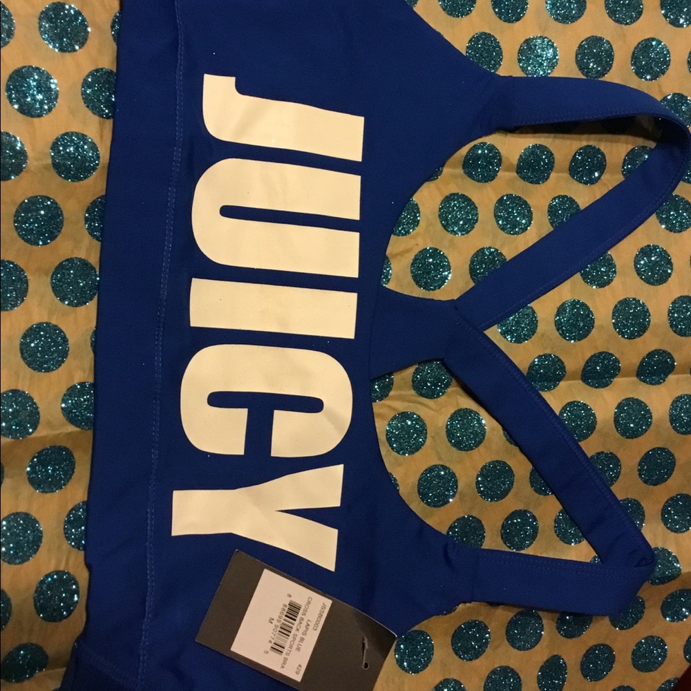 Juicy sports bra read description